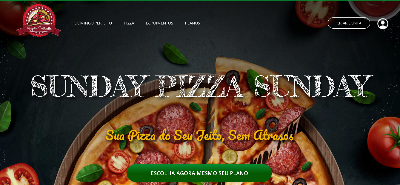 Pizzaria criado durante um projeto do professor Fontenelle, desenvolvida utilizando JQuery e Javascript.